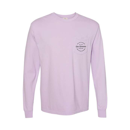 Lavender Long Sleeve Pocket Tee