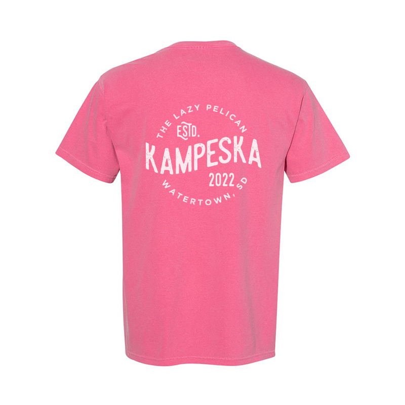 Pink Short Sleeve Pocket Tee